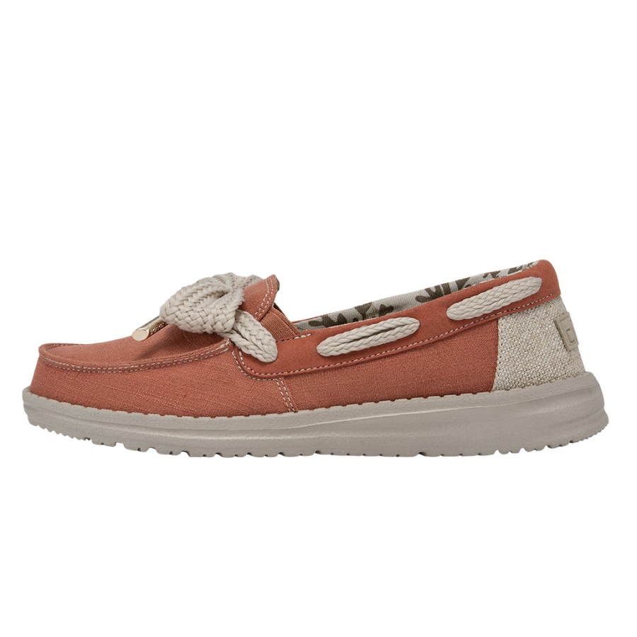 Hey Dude Effie Bay Coral Damenschuhe