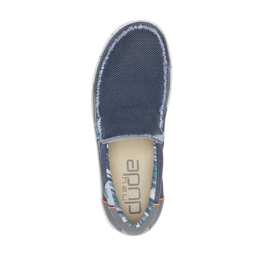 Hey Dude Mikka Hawk Blue Horizon von oben
