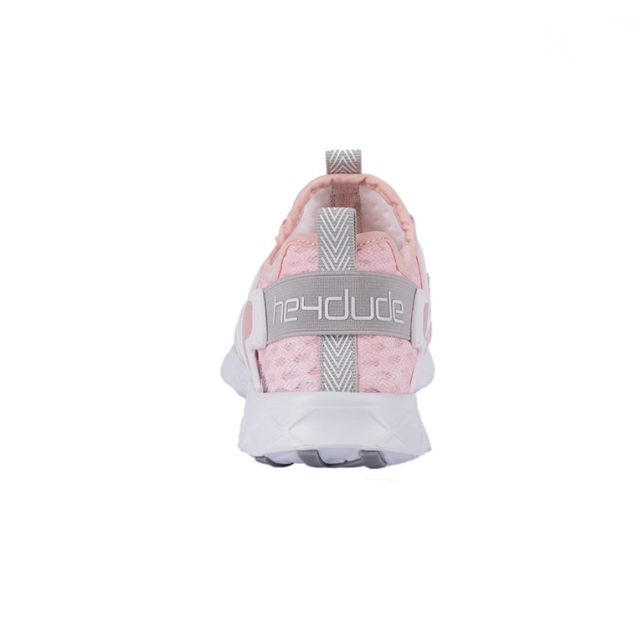 Hey Dude Mistral Frauen Pink beim Tragen