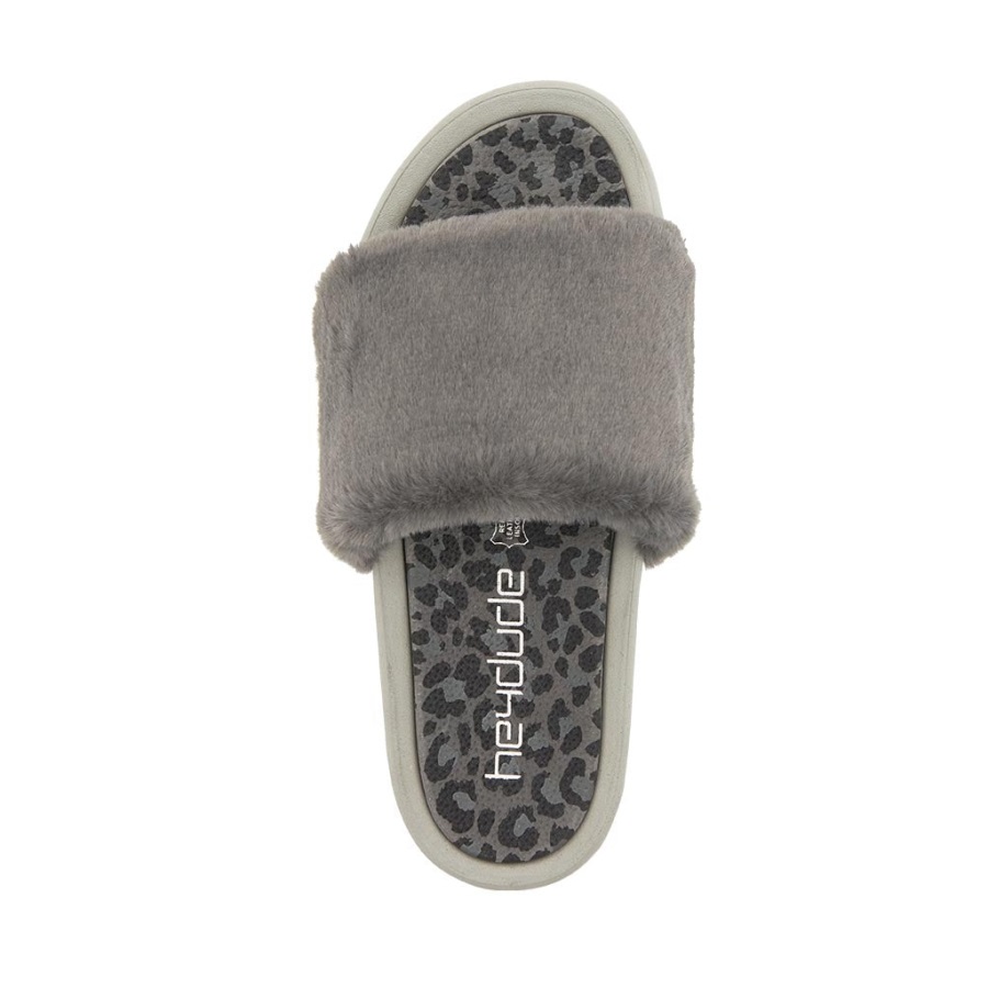 Hey Dude Peggy Grey Cheetah von oben