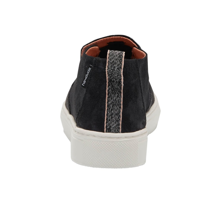 Hey Dude Peyton Croco Black mit verschiedenen Outfits