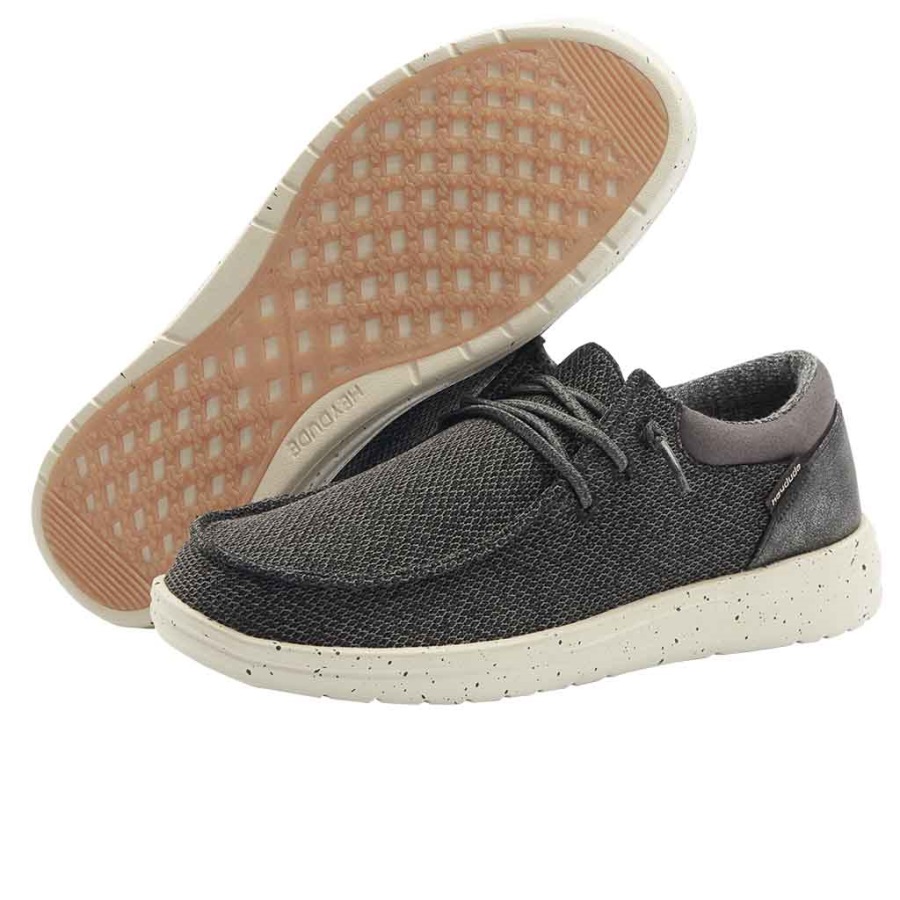 Hey Kumpel Polly Sox Pearl Black Sole Nahaufnahme