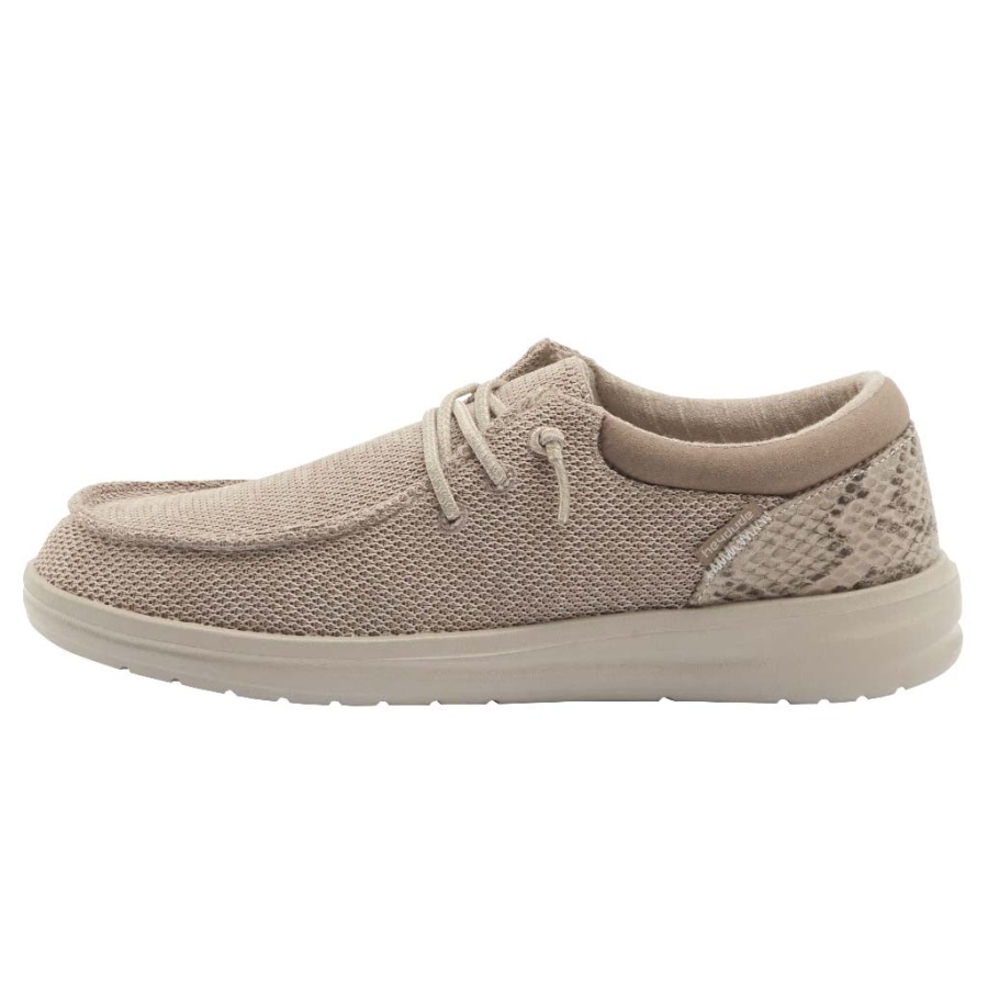Hey Dude Polly Sox Rosenstaub Herrenschuhe Frontansicht