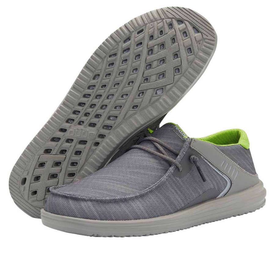 Hey Dude Wally Frontier Reef Grey Seitenansicht