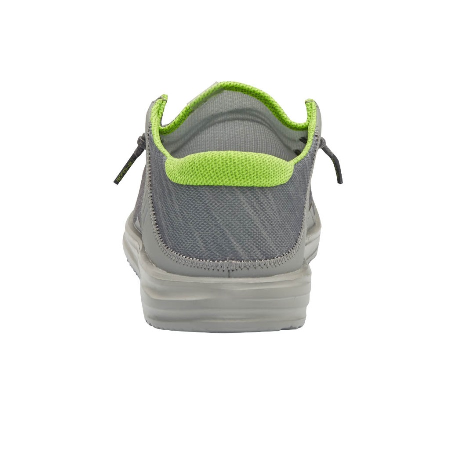 Hey Dude Wally Frontier Reef Grey Komfortdetails
