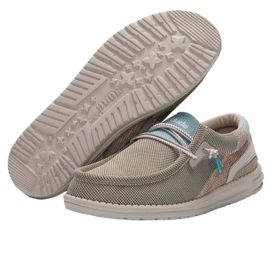 Hey Dude Wally Hawk Sahara Detailansicht Material