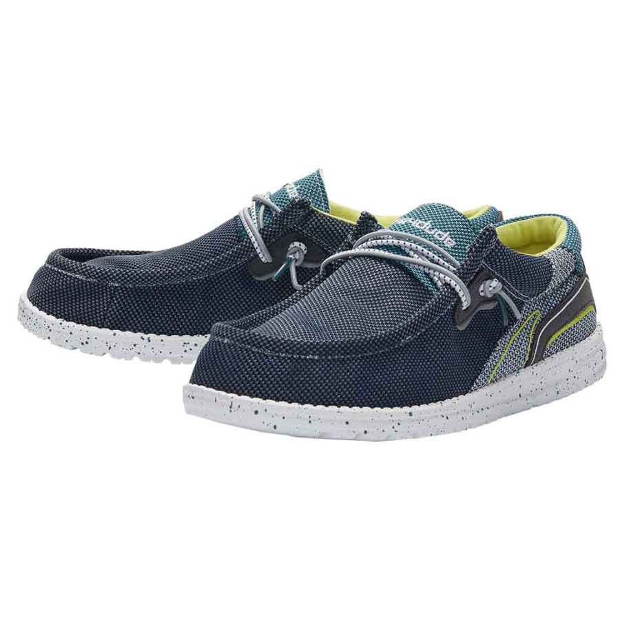 Hey Dude Wally Hawk Space Blue Seitensicht