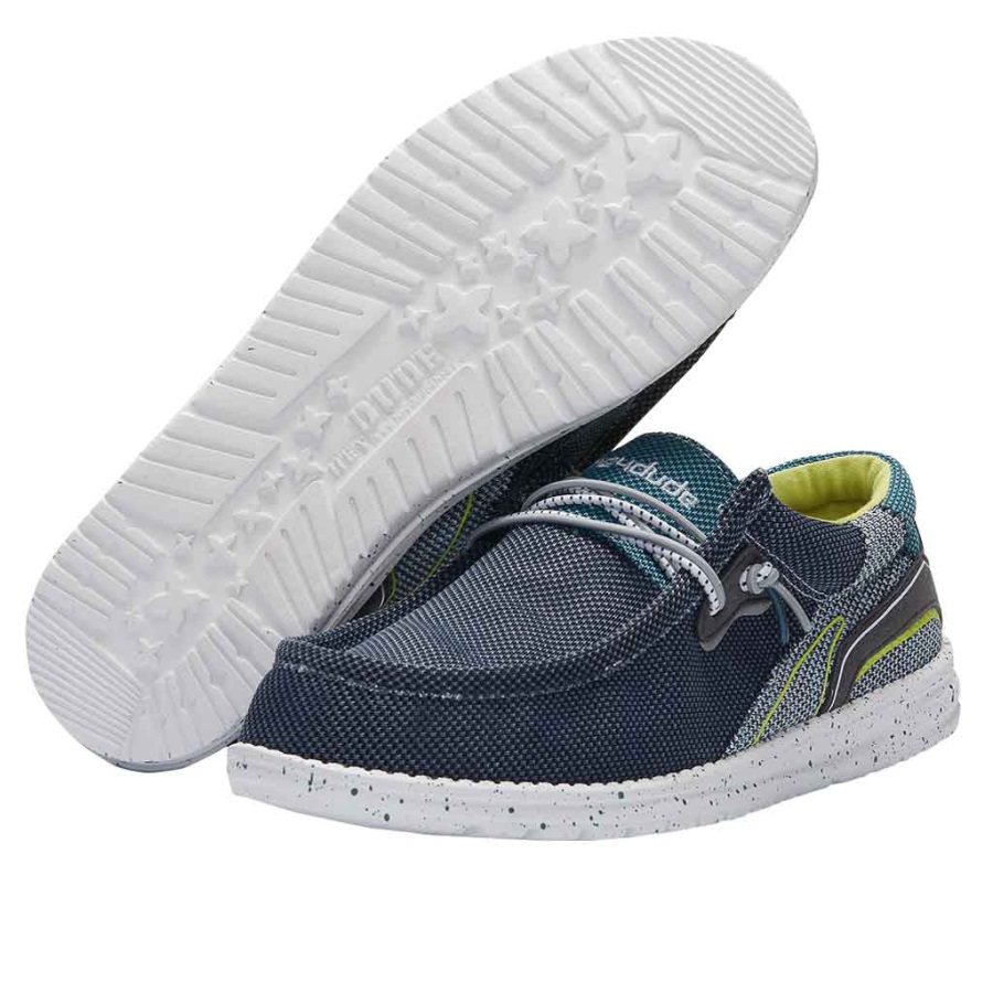 Hey Dude Wally Hawk Space Blue Detailansicht