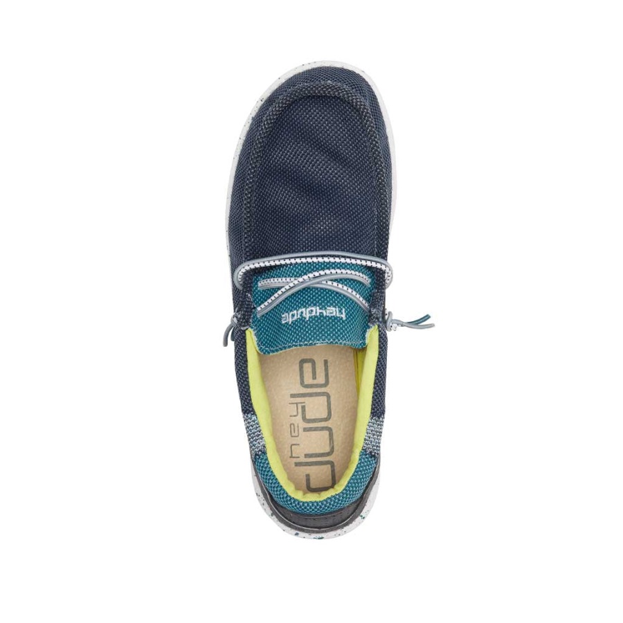 Hey Dude Wally Hawk Space Blue verschiedene Ansichten