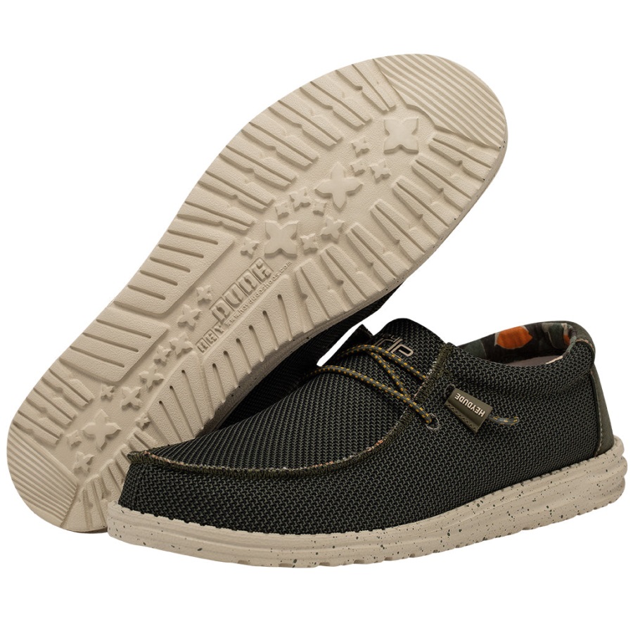 Hey Typ Wally Sox Pine - Details des Obermateriales