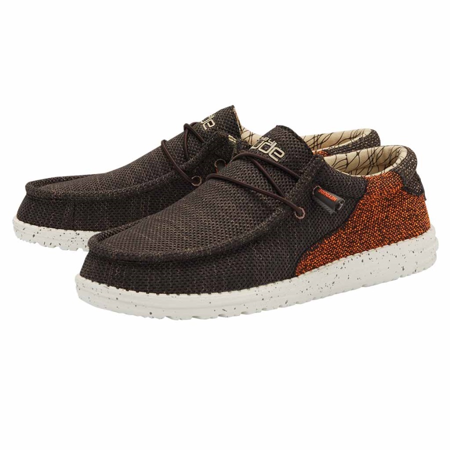 Hey Kumpel Wally Sox Wave Java Brown Seitenansicht