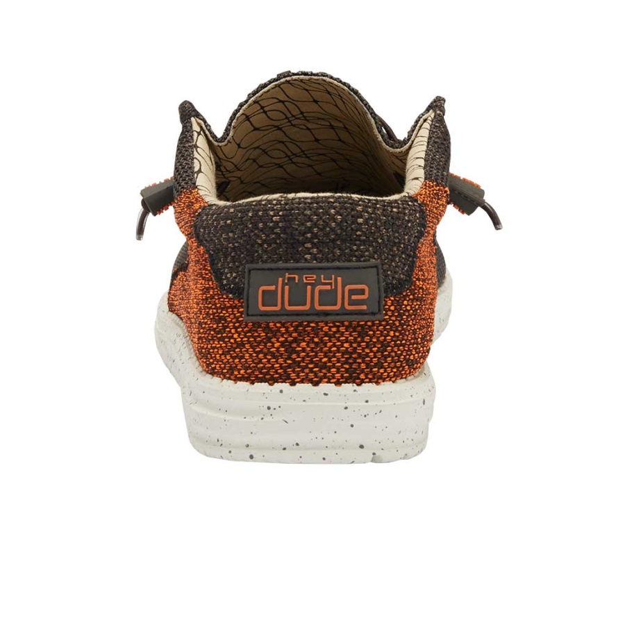 Hey Kumpel Wally Sox Welle Java Brown Detailaufnahme