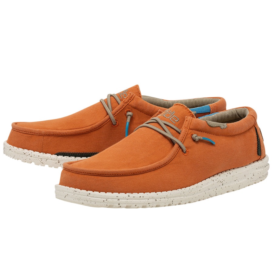 Hey Dude Wally Gewaschene Mandarine Seitenansicht
