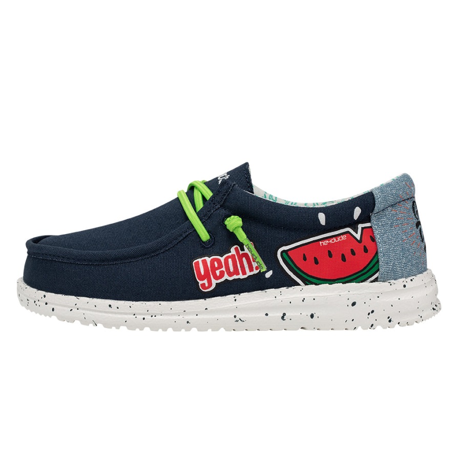 Hey Dude Wally Jugendgekritzelpatch Frontansicht