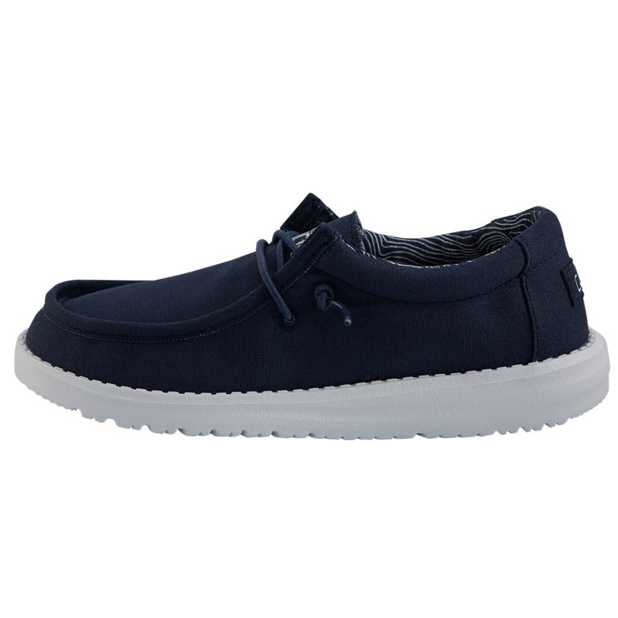 Hey Typ Wally Youth Navy Front View