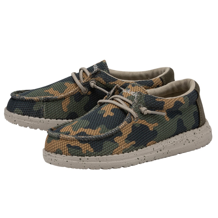 Hey Kumpel Wally Youth Sox Army Camo Seitenansicht