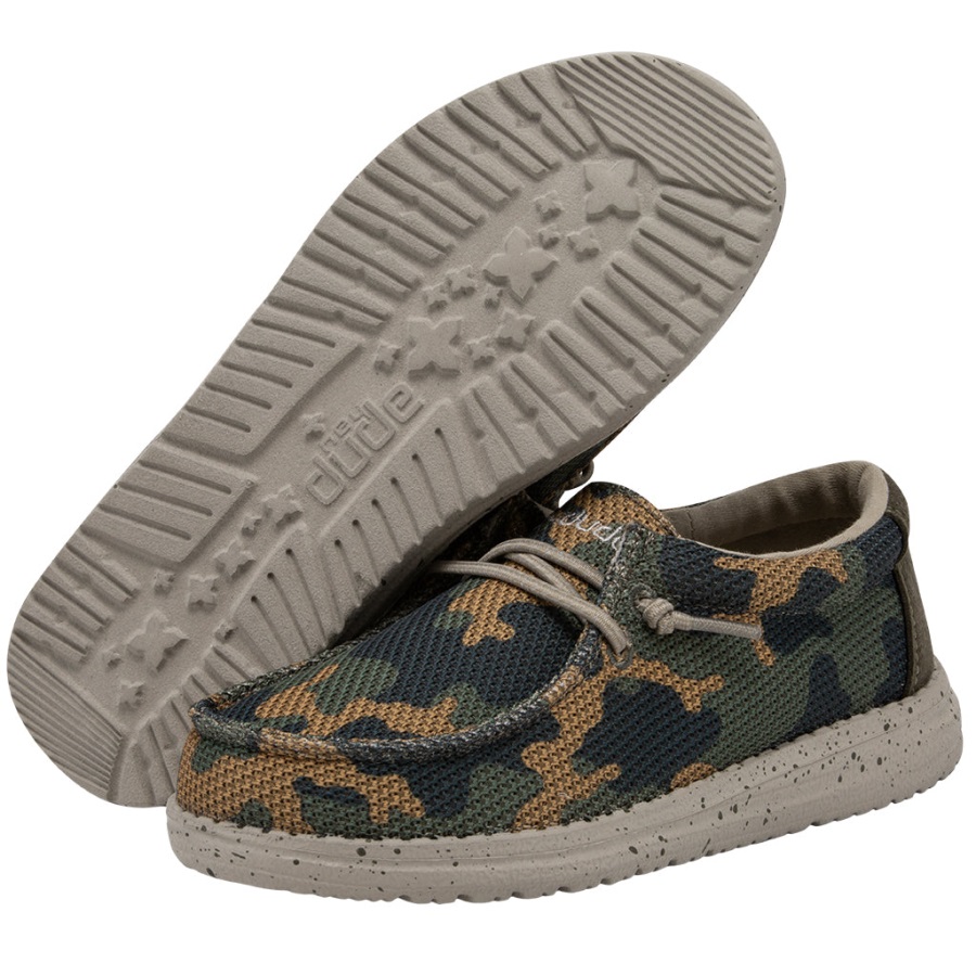 Hey Kumpel Wally Youth Sox Army Camo Detailansicht