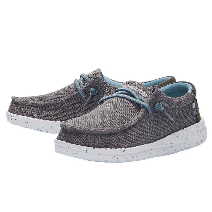 Hey Kumpel Wally Youth Sox Sharkskin Seitenansicht