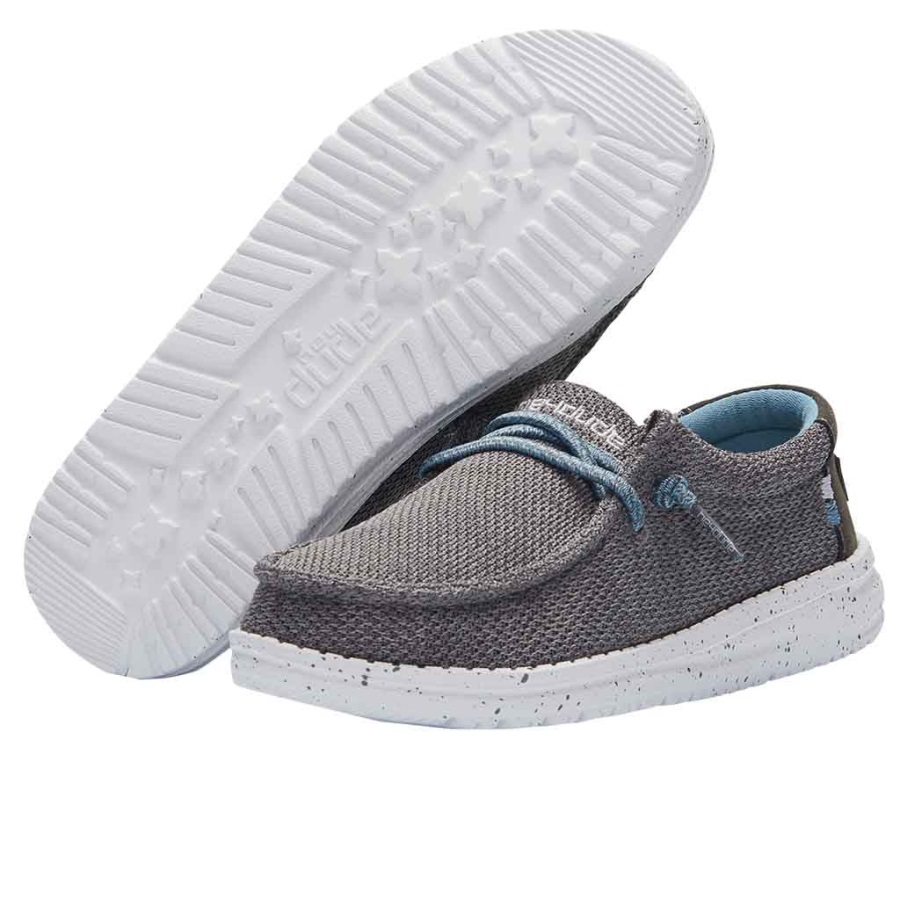 Hey Kumpel Wally Youth Sox Sharkskin Detailansicht