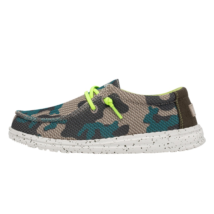 Hey Kumpel Wally Youth Sox Taupe Camo Vorschau