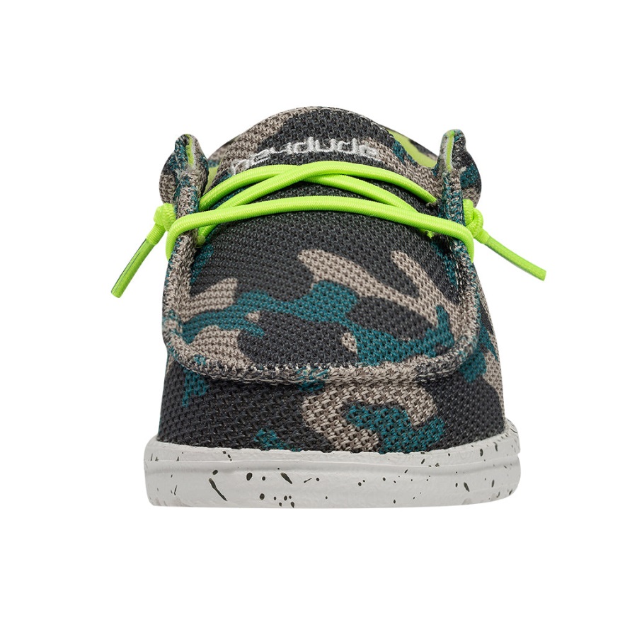 Hey Kumpel Wally Youth Sox Taupe Camo Waschen Anweisungen