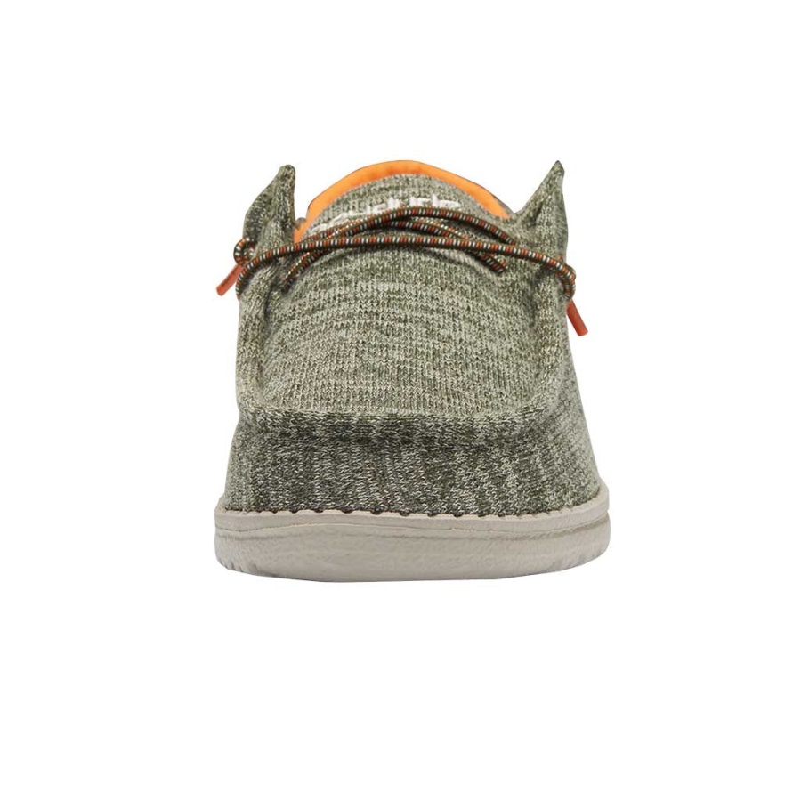 Hey Dude Wally Youth Stretch Salbei Oberseite
