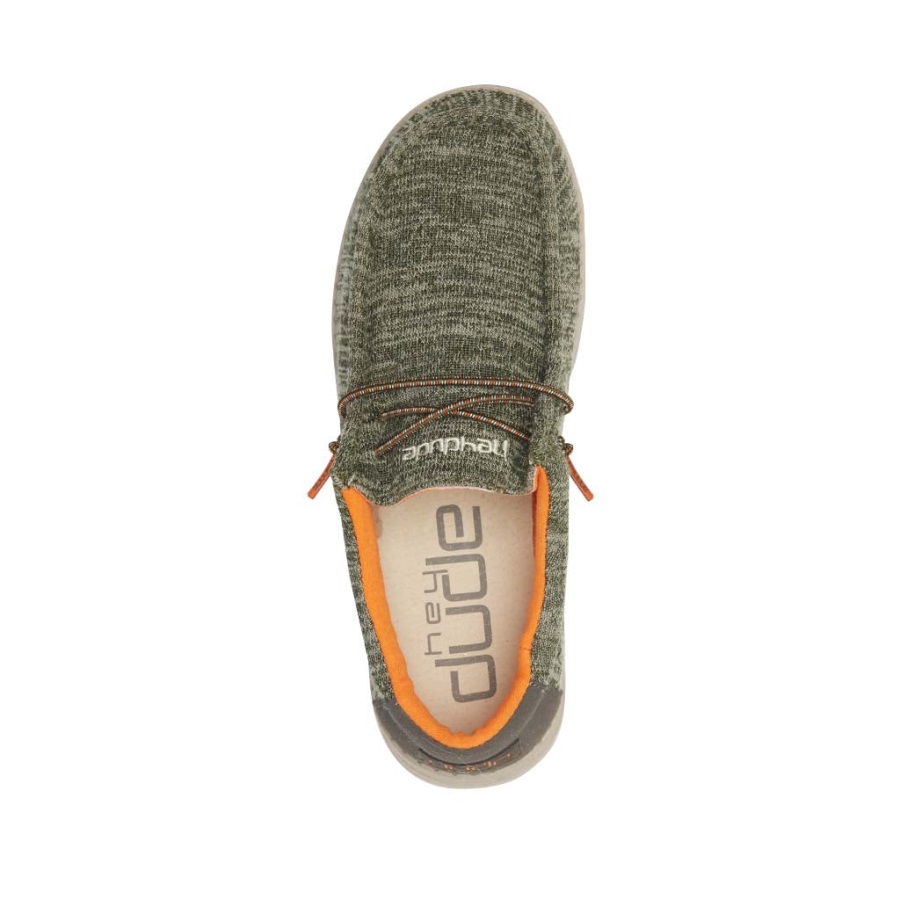 Hey Dude Wally Youth Stretch Salbei Perspektive