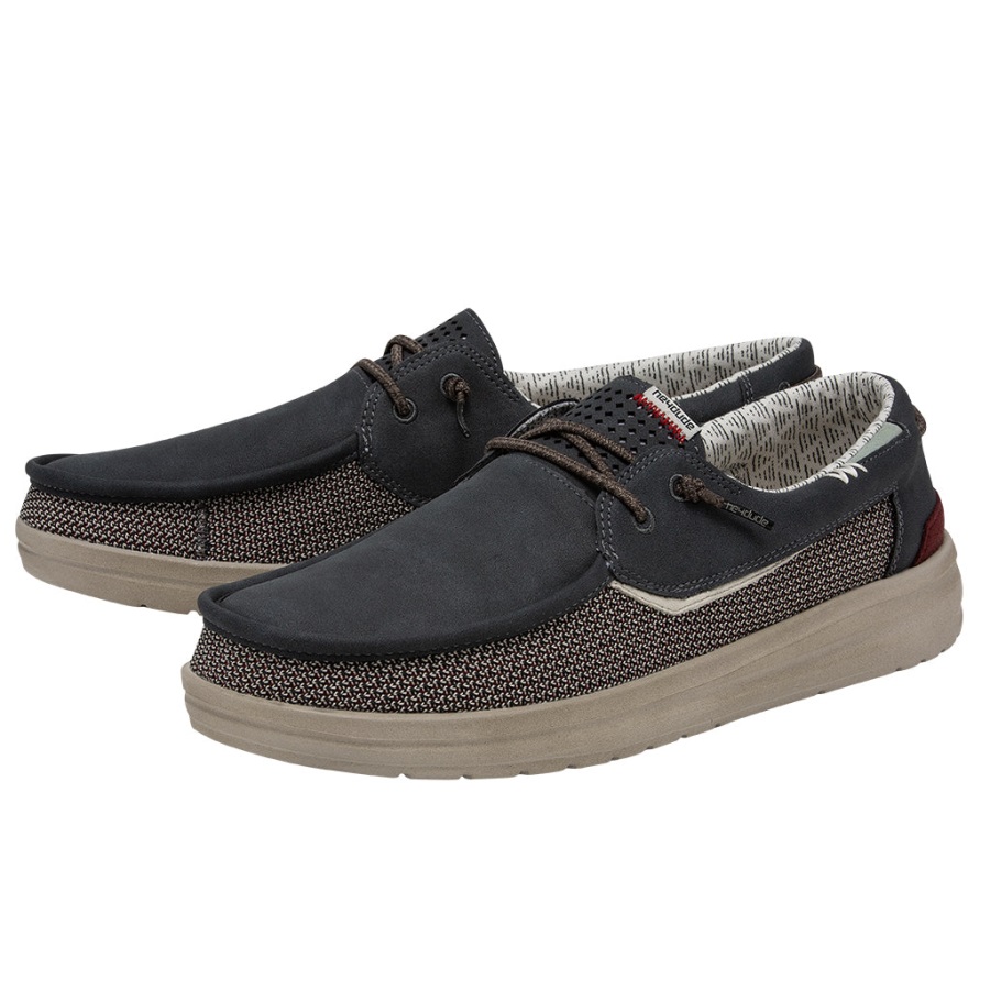 Hey Dude Welsh Grip Tiefblau Seitenansicht