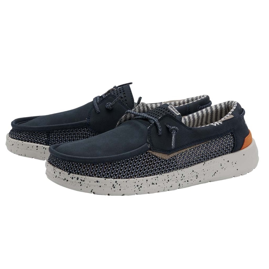 Hey Dude Welsh Grip Navy Seitenansicht