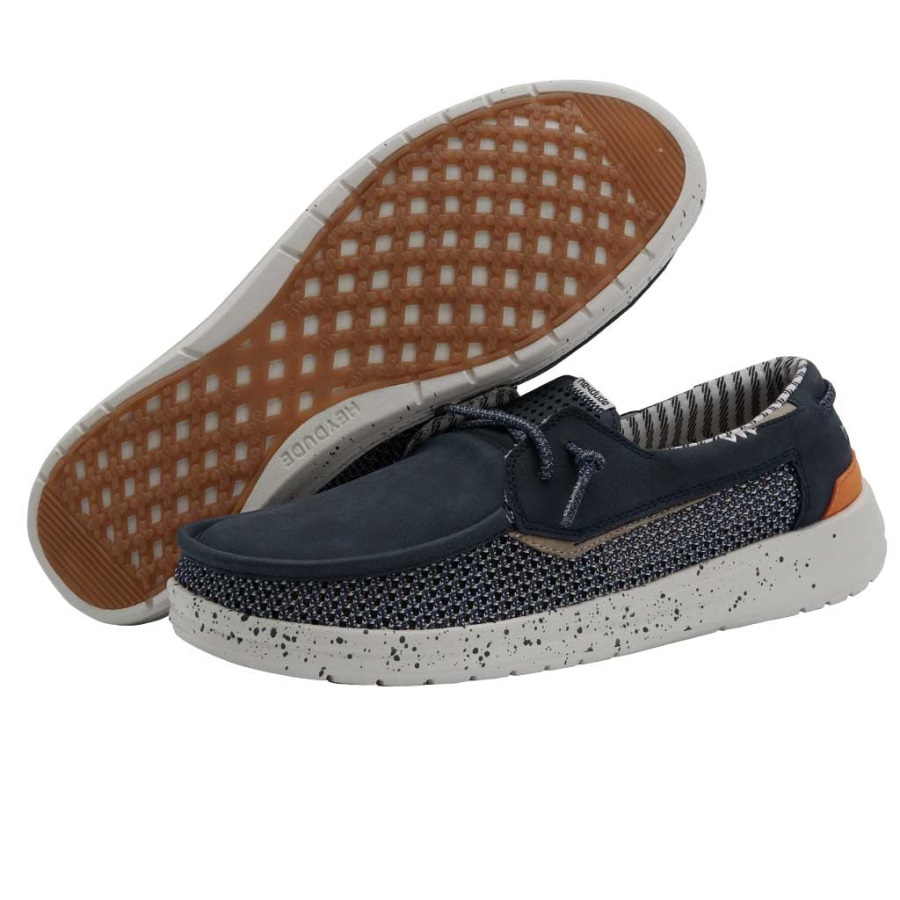Hey Dude Welsh Grip Navy Detailansicht