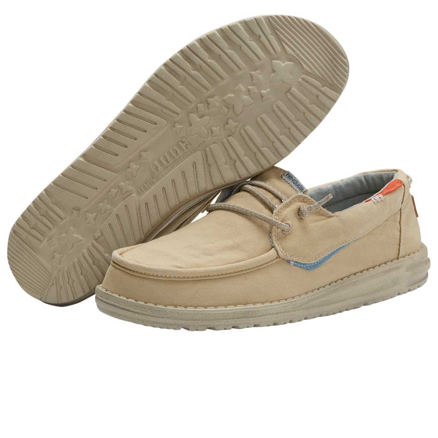 Hey Dude Welsh Washed Safari Seitenansicht