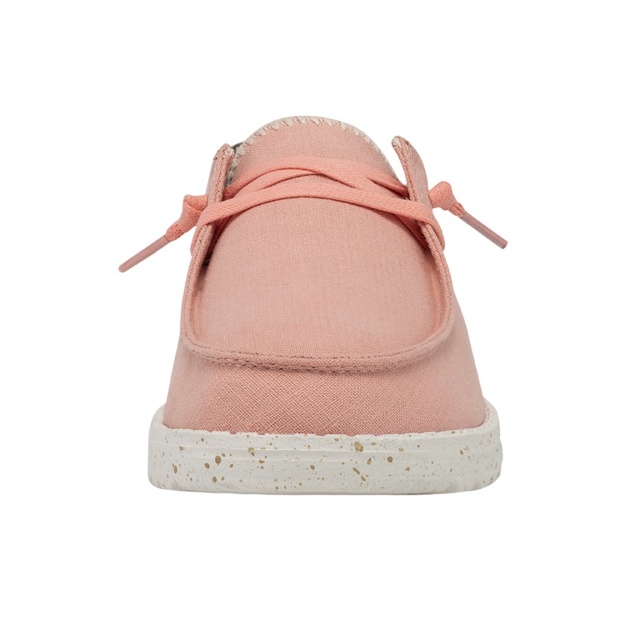 Hey Dude Wendy Classic Guave mit verschiedenen Outfit-Kombinationen