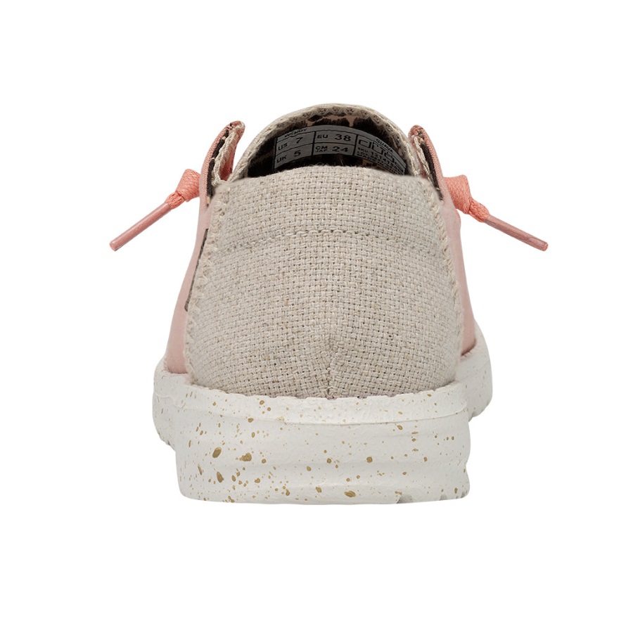 Hey Dude Wendy Classic Guava Komfort Details