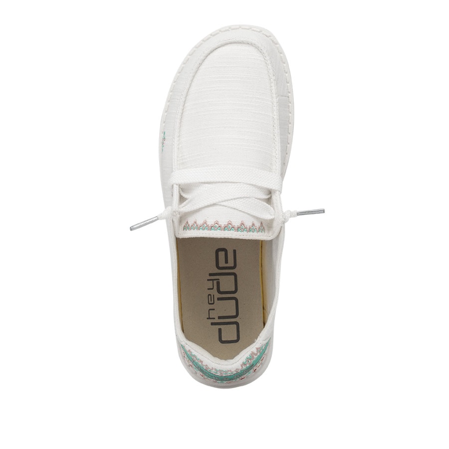 Hey Dude Wendy Flora Lily White - von oben