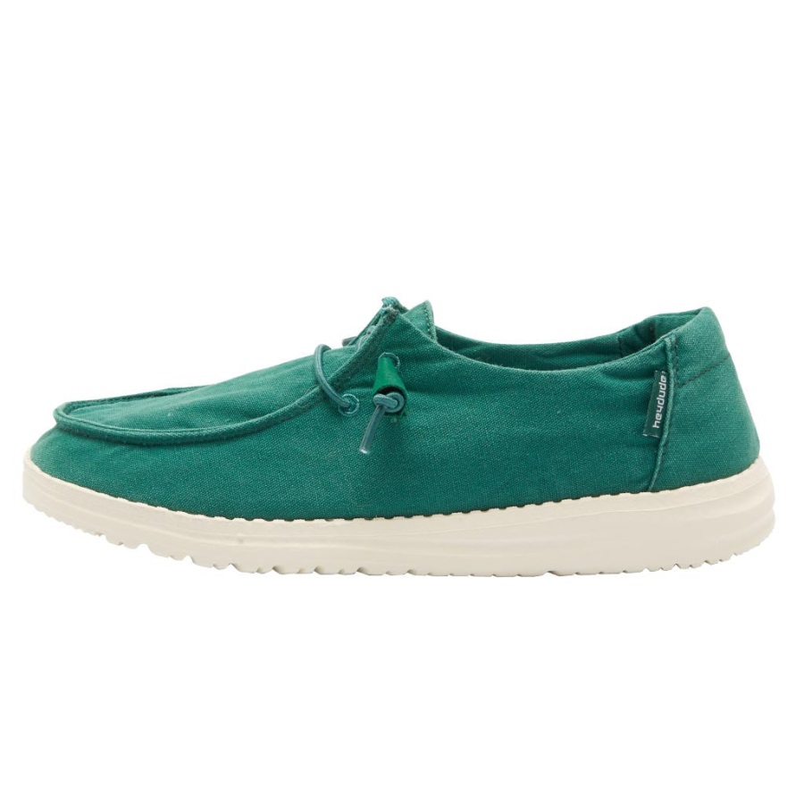 Hey Dude Wendy Green Galapagos Damenschuh Frontansicht