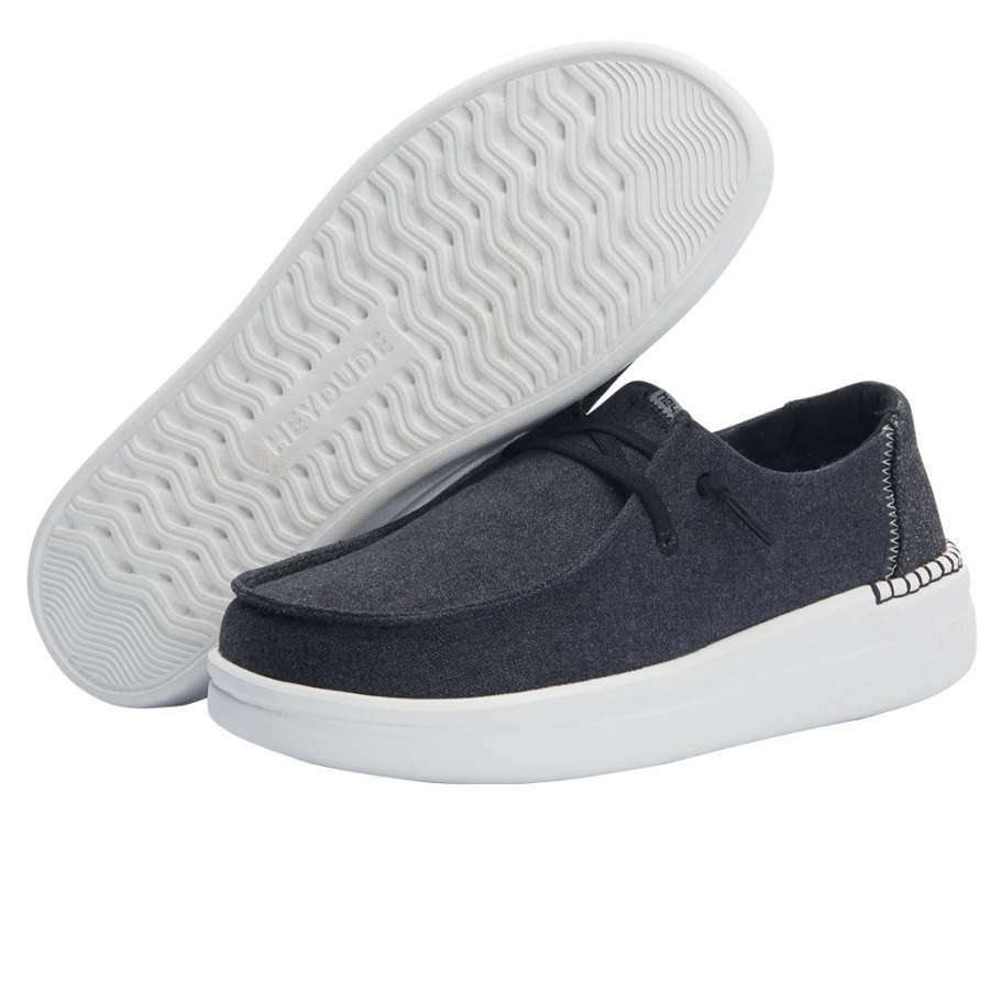 Hey Kumpel Wendy Rise Chambray Black Komfortdetails