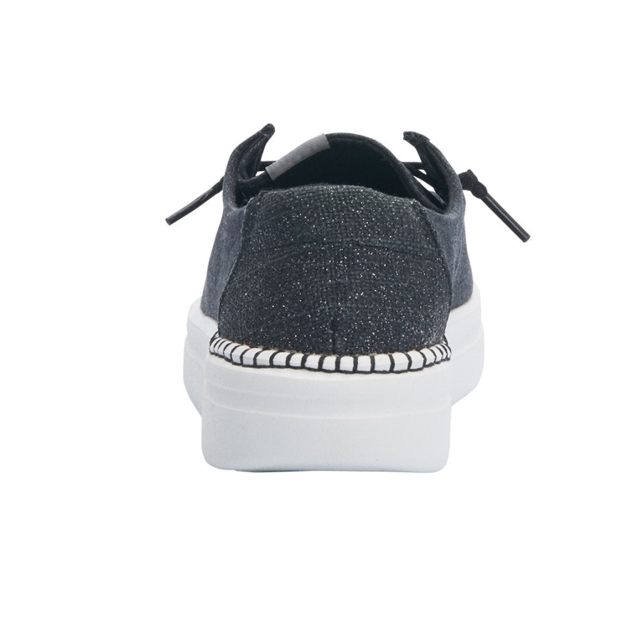 Hey Kumpel Wendy Rise Chambray Black Einlegesohle