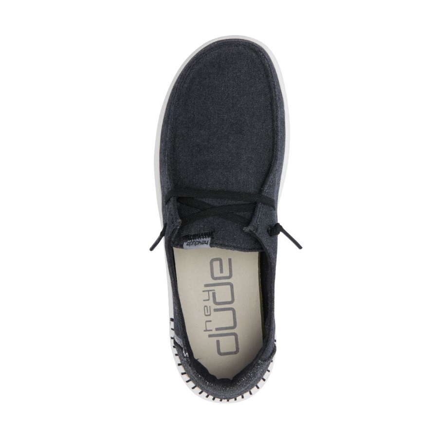 Hey Kumpel Wendy Rise Chambray Black Lifestyle