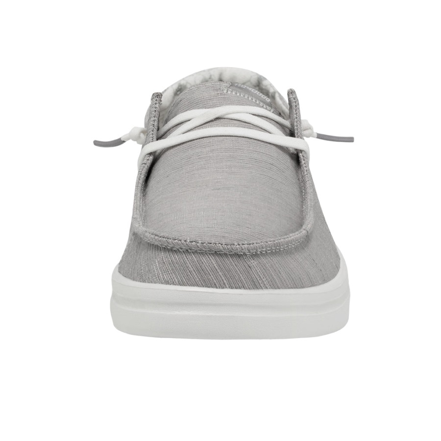 Hey Dude Wendy Rise Chambray Lunar Rock von oben