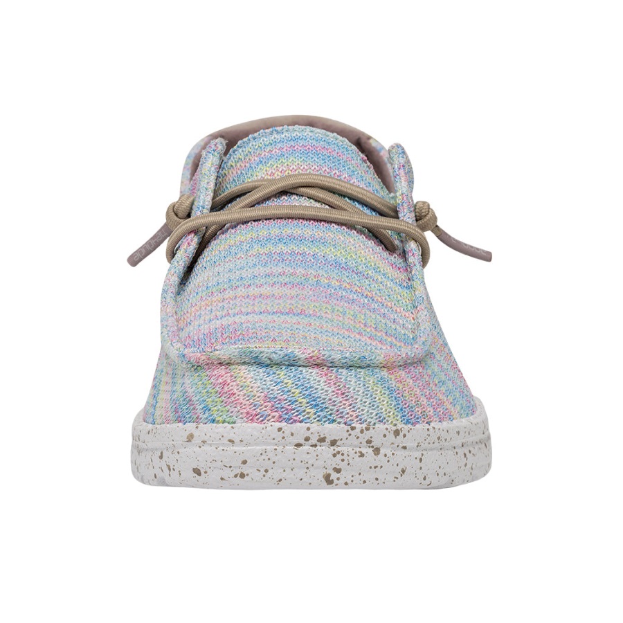Hey Dude Wendy Sox Aurora White von oben