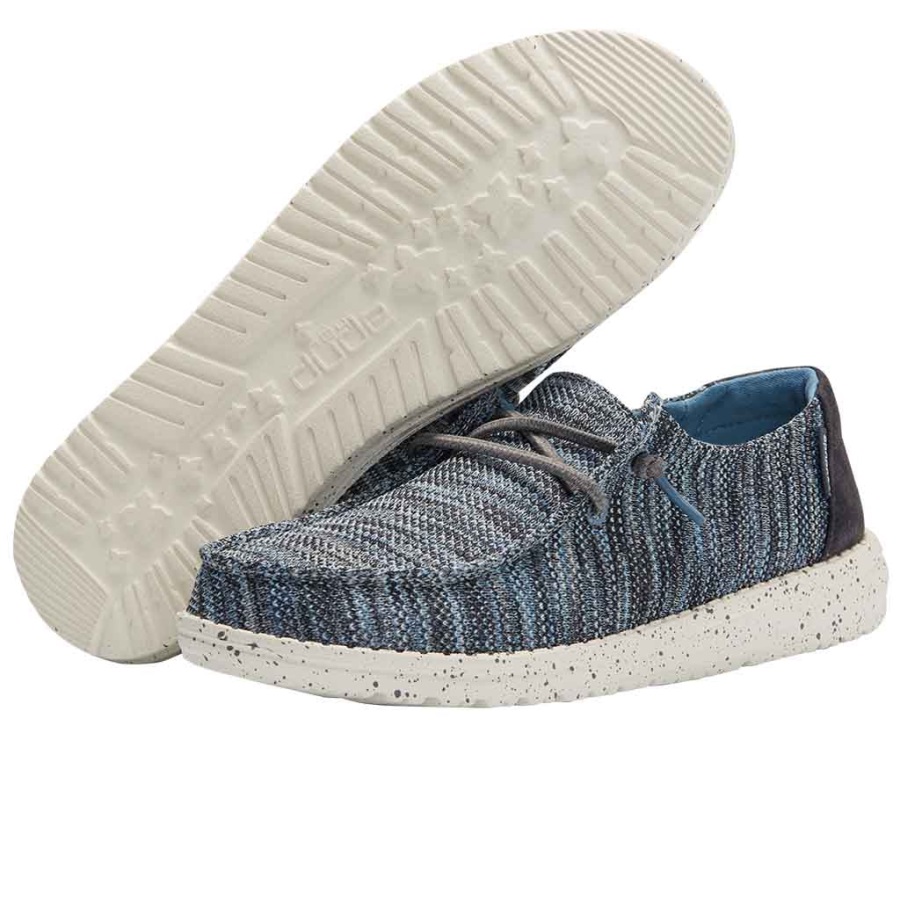 Hey Kumpel Wendy Sox Eisblau Detailansicht