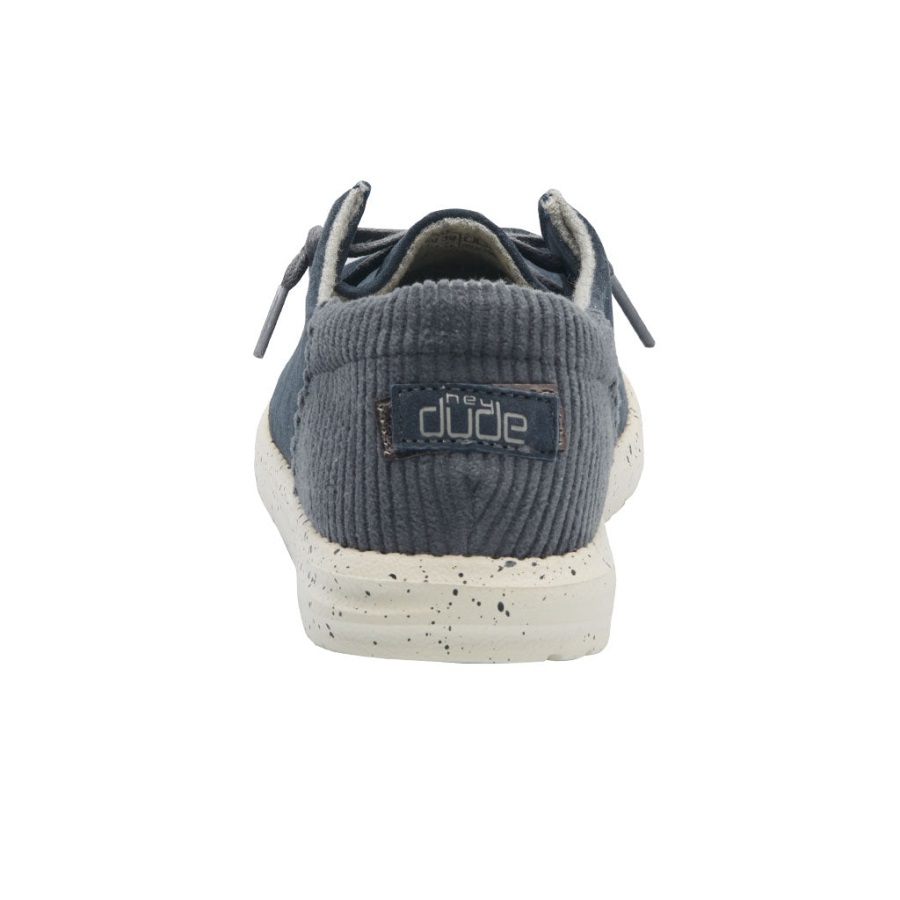 Hey Dude Wendy Wildleder Navy - Comfortdetails