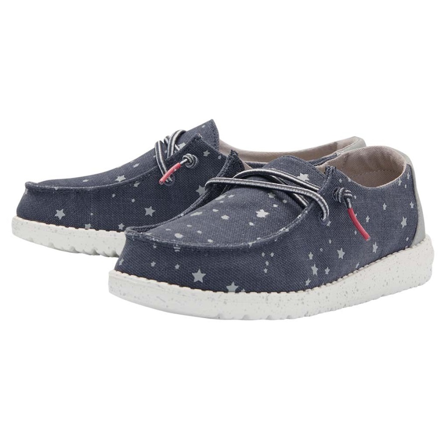 Hey Kumpel Wendy Jugend Cat Eye Navy - Seitliche Ansicht