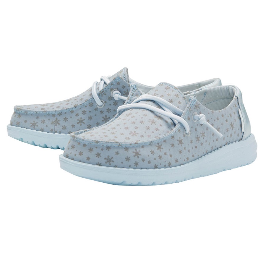 Hey Dude Wendy Jugend Eisprinzessin Schuhe seitliche Ansicht