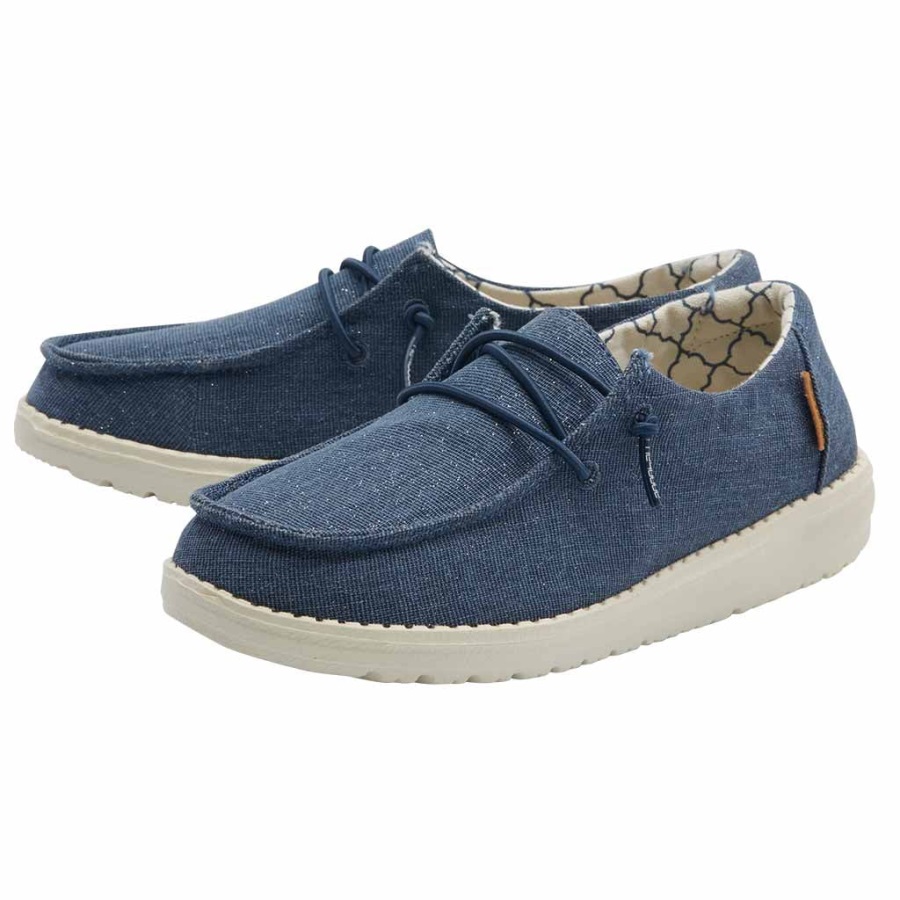 Hey Dude Wendy Youth - Detailansicht der Denim-Optik