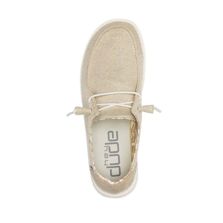 Hey Dude Beige Wendy Stretch mit anderen Accessoires