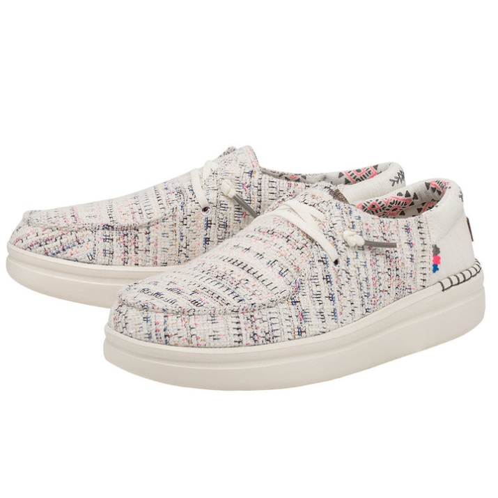 Hey Dude Boho White Wendy Rise Seitenansicht