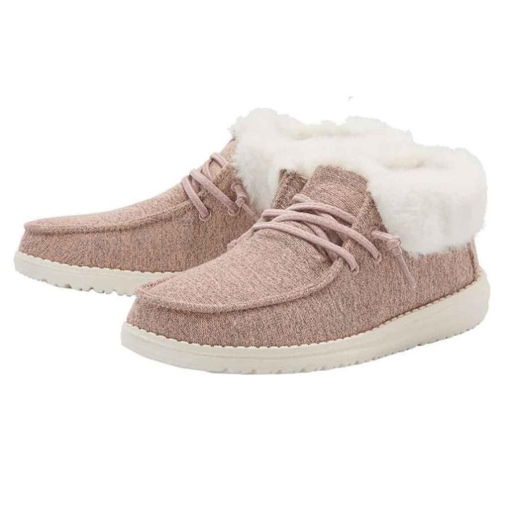 Hey Dude Britt Jugendstretch-fleece Pink seitliche Ansicht