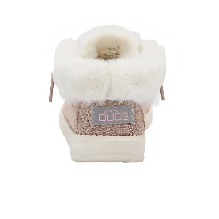Hey Dude Britt Jugendstretch-fleece Pink Rückansicht