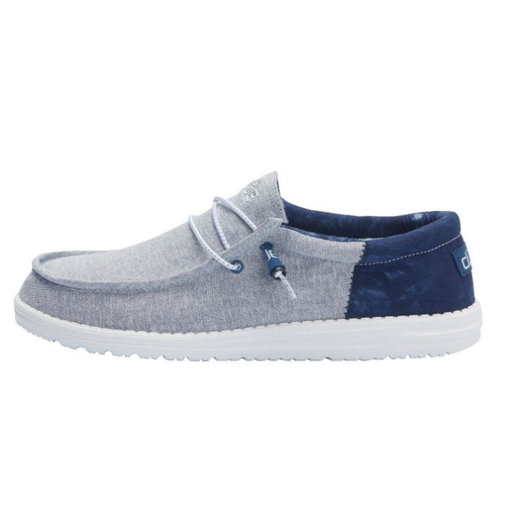 Hey Kumpel Indigo Tie Dye Wally Funk - Frontansicht